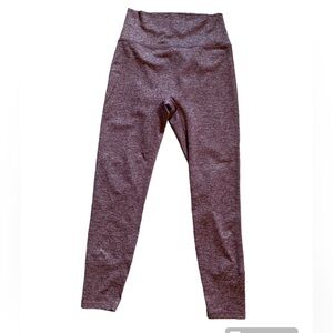 Ilus heathered maroon leggings. Size S.